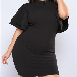 Serafina Black Dress